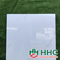 Gạch 60x60 bóng kiếng giá rẻ màu trắng khói HHC6001