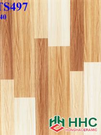 Gạch 40x40 vân gỗ KTS497