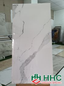 Gạch ốp tường 60x120 trắng tia chớp PH05