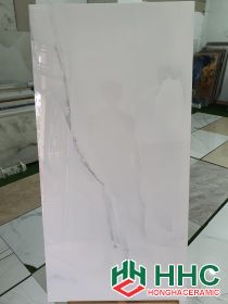 Gạch ốp tường 60x120 trắng vân mây PH10
