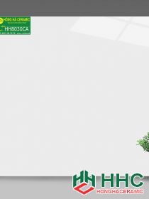 Gạch 80x80 catalan hhca8030 Trắng trơn bóng kiếng