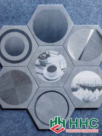 Gạch lục giác 20x23 sang trọng
