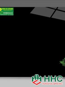 Gạch 80x80 catalan hhca803 Đen trơn bóng kiếng