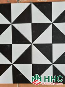 Gạch bông 20x20 trang trí cầu thang HH13210