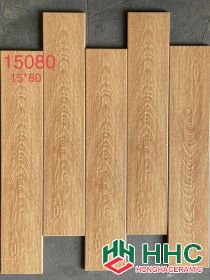 Gạch 15x80 giả gỗ ốp tường 15080