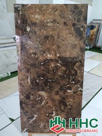 Gạch bóng kiếng 60x120 màu nâu PH15