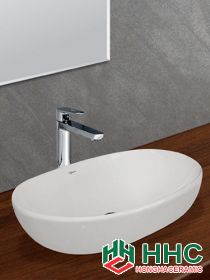Chậu bàn đá Viglacera V22