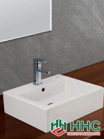 Chậu bàn đá Viglacera V42