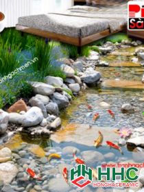 Gạch sàn 3D floor - Pita GS002