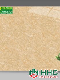 Gạch 80x80 catalan hhca8057 màu vàng bóng kiếng