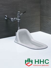 Bàn Cầu Xổm Xã Gạt Tay  - C1250 BF446