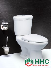 Bàn Cầu Hai Khối Nắp Êm - CD1331