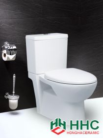 Bàn Cầu Hai Khối Nắp Êm - CD1340