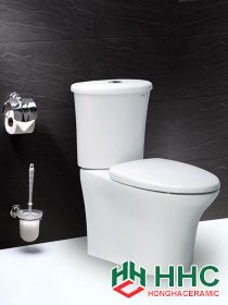 Bàn Cầu Hai Khối Nắp Êm - CD1341
