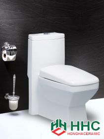 Bàn Cầu Một Khối Nắp Êm - CD1347