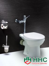 Bàn Cầu Xả Gạt Tay, Thoát Ngang - CPJ1334 BF443