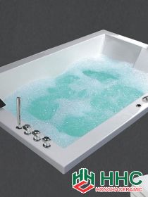 Bồn Tắm Đôi Massage Đèn Không Chân - Không Yếm - MT7180C