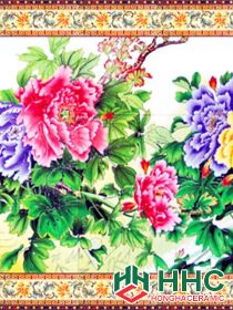 Gạch tranh TMC Tùng Mai Ceramics - Hoa Mẫu Đơn