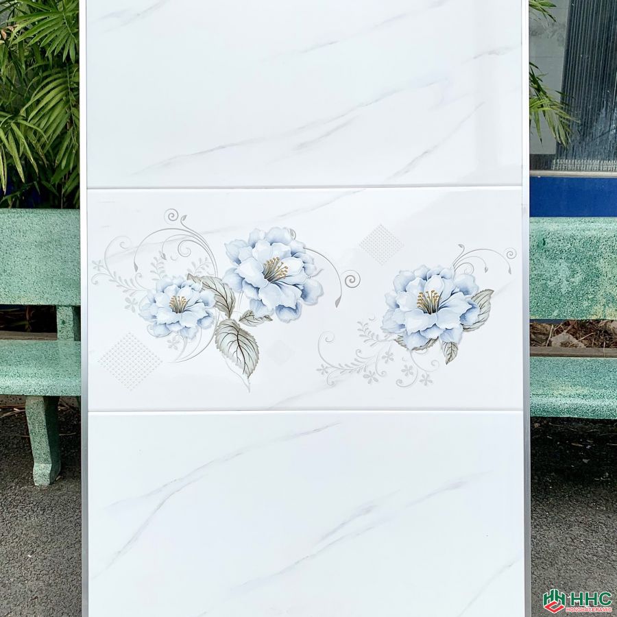 Gạch 40x80 ốp tường phòng khách bộ 45263T