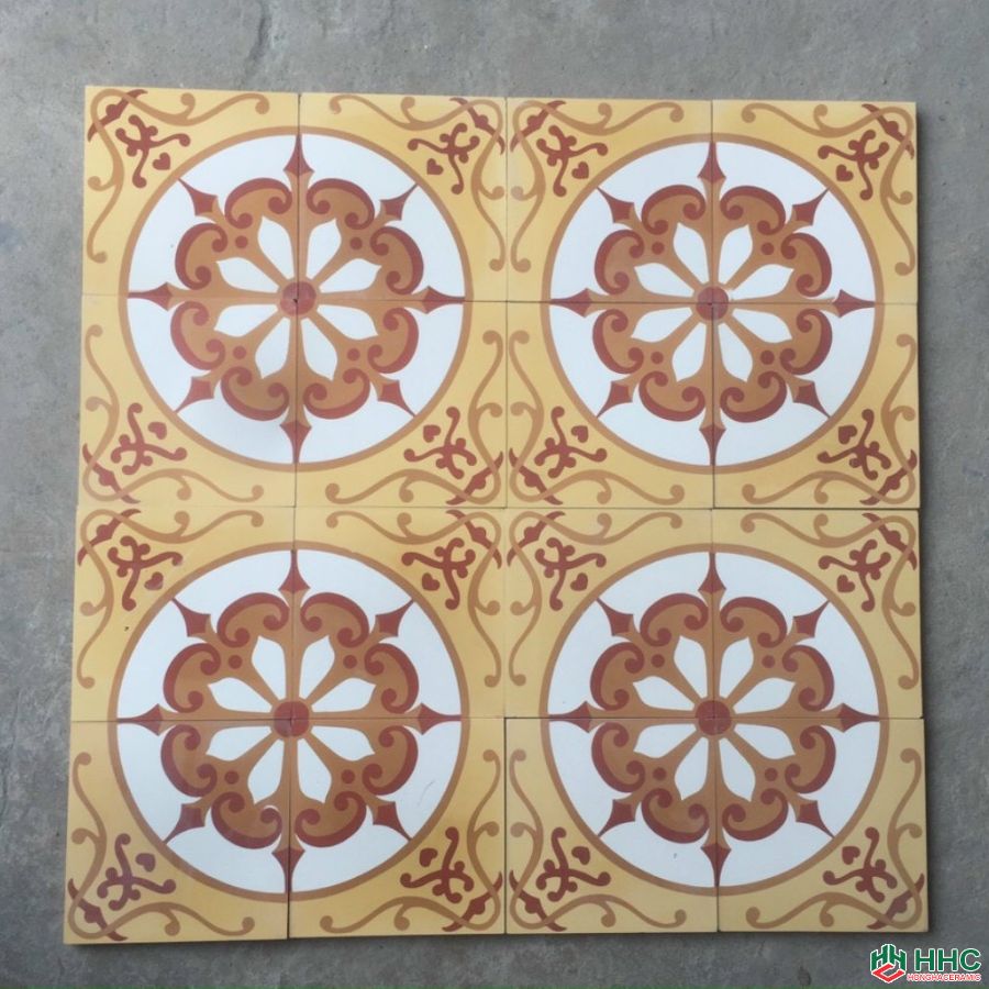 Gạch bông 20x20 trang trí quận tân bình