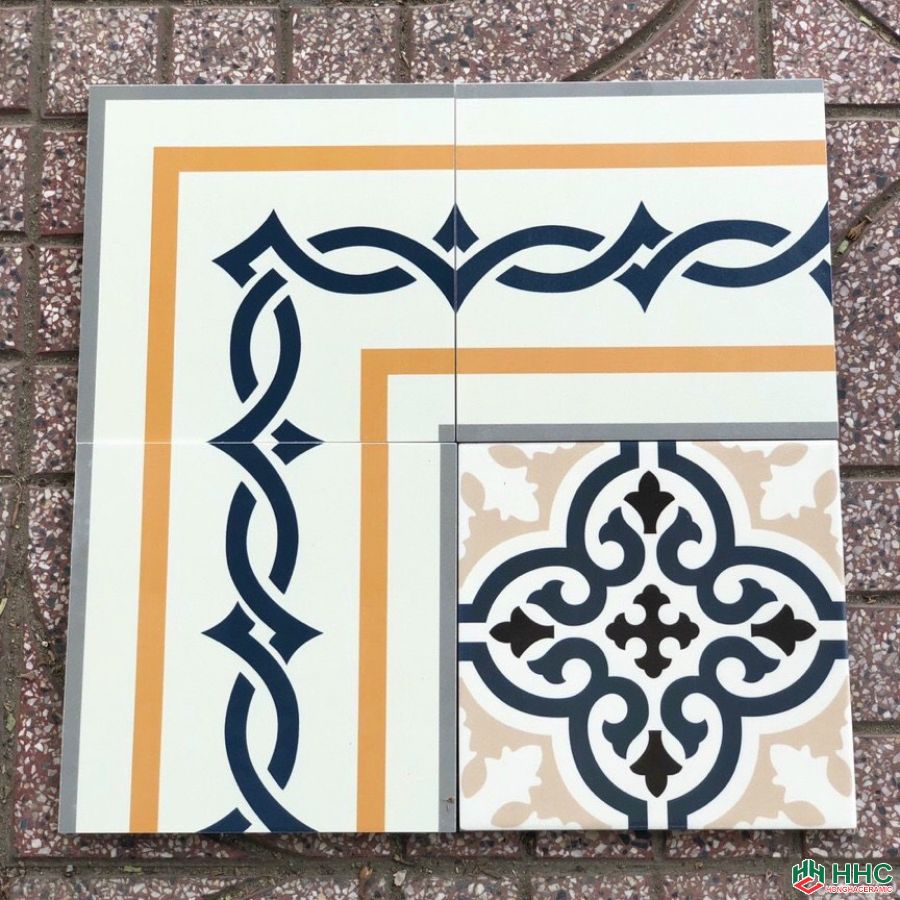 Gạch bông 20x20 trang trí quận 8