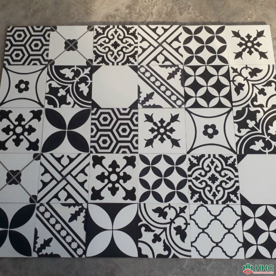 Gạch bông 20x20 trang trí quận 2