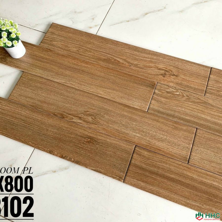 Gạch 15x80 giả gỗ 158102
