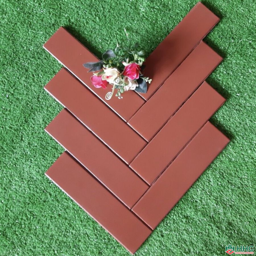 Gạch gốm 6x24 trang trí