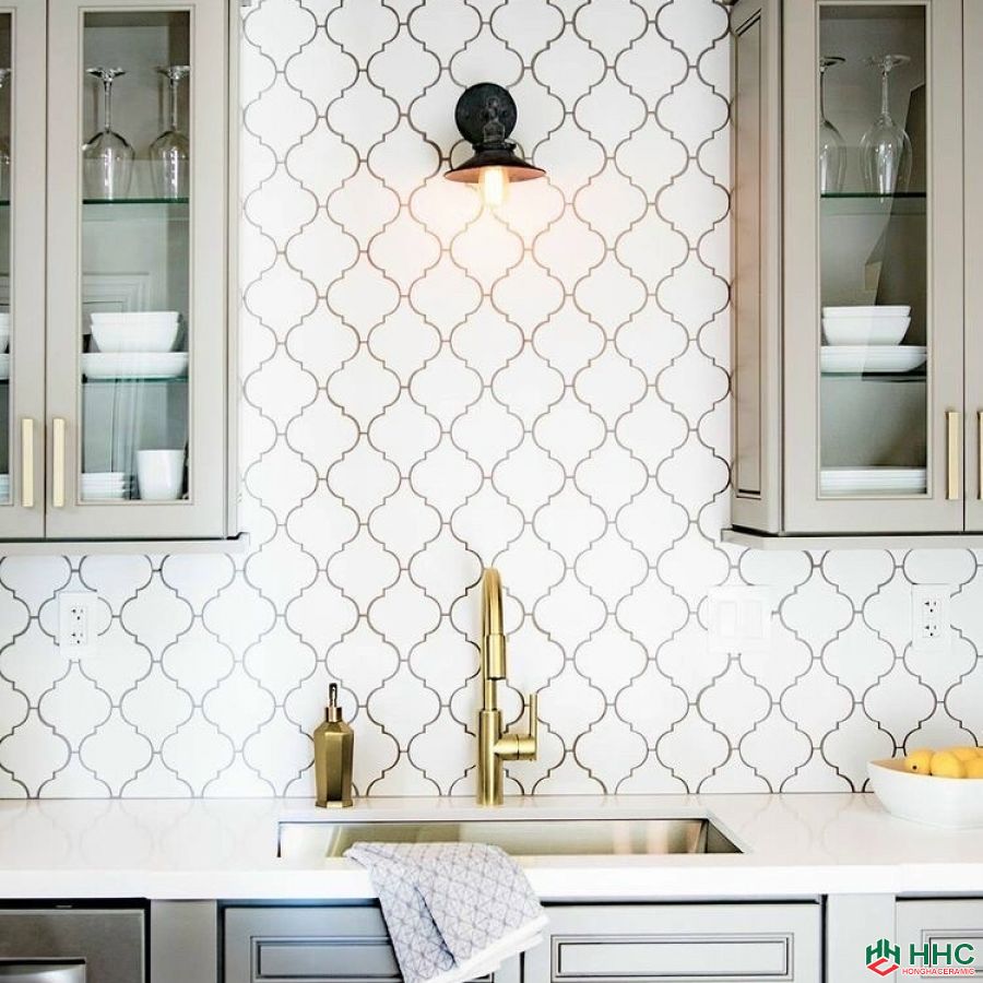 Mẫu thiết kế gạch ốp tường đẹp 09