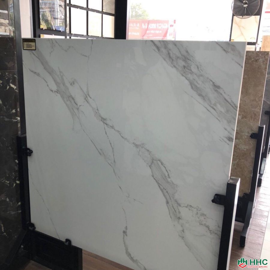 Gạch lát nền 1200x1200 trắng khói HH004