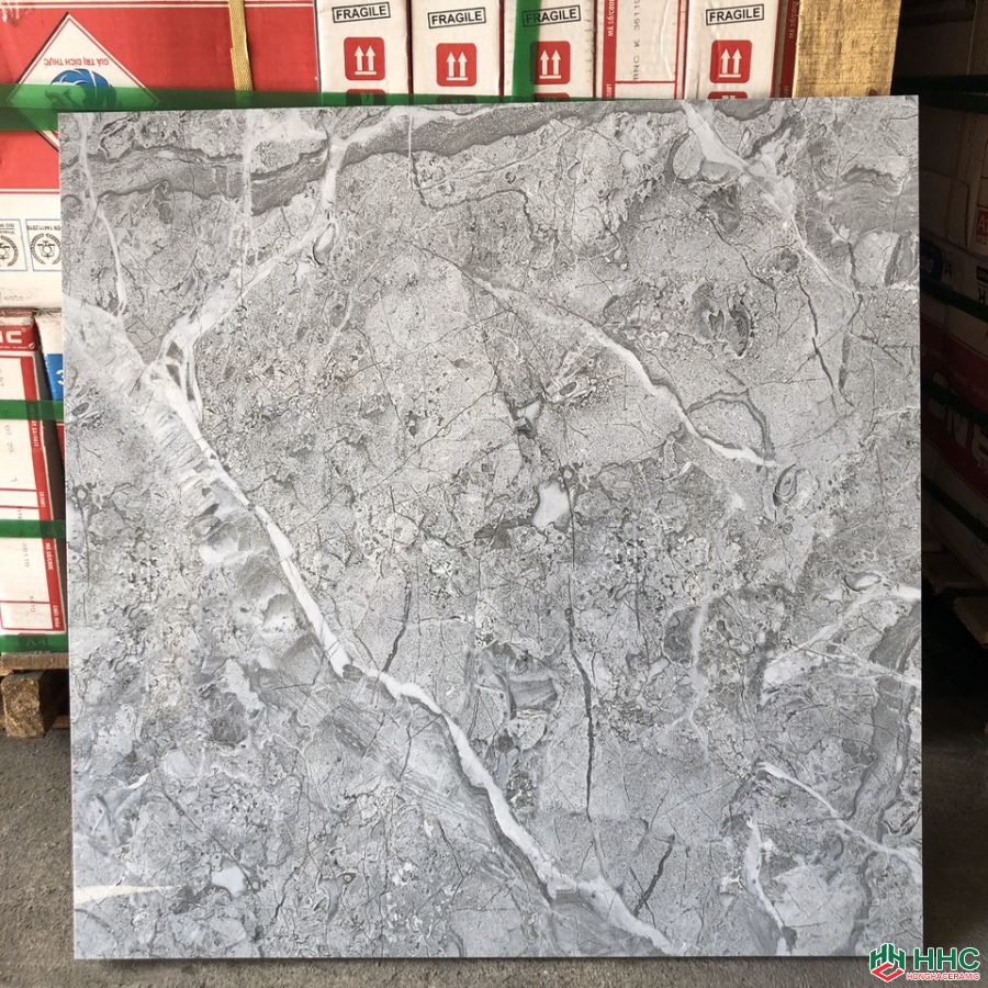 Gạch lát nền 60x60 vân đá xám