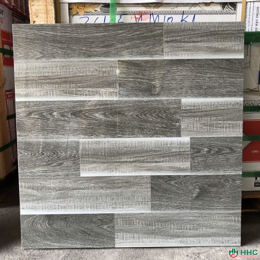 Gạch lát nền 60x60 bóng kiếng vân gỗ xám