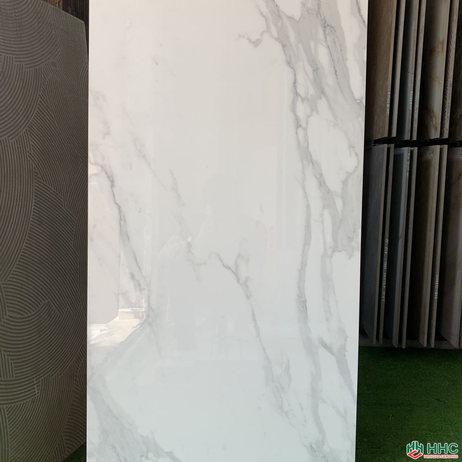 Gạch lát nền 60x120 ấn độ trắng khói 0892T