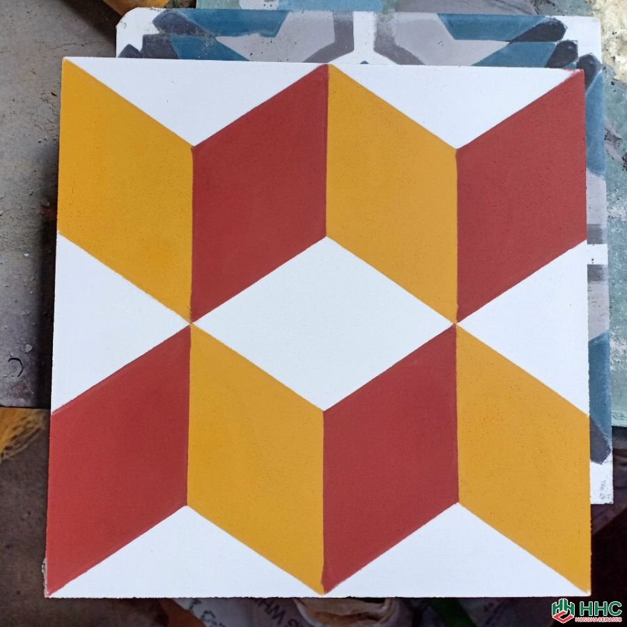 Gạch bông 20x20 xi măng trang trí HH18