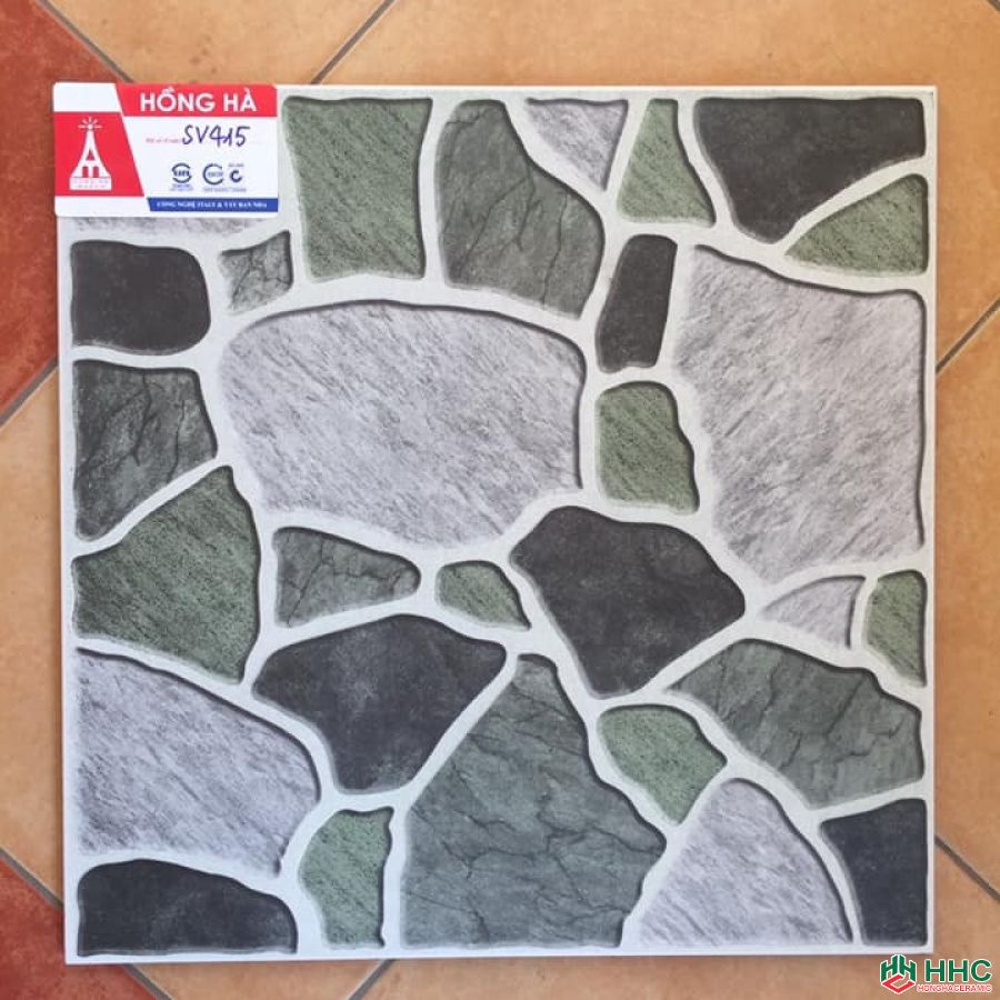 gạch lát nền 40x40 sân vườn đẹp - Bình Thạnh