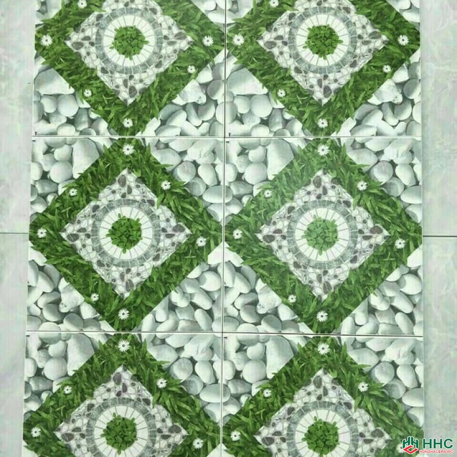 gạch lát nền 40x40 sân vườn đẹp  - quận 2