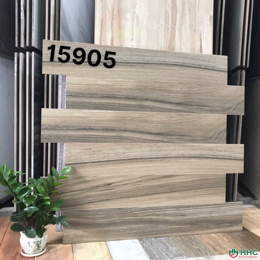Gạch 15x90 giả gỗ trang trí 15905