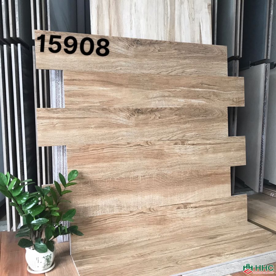 Gạch giả gỗ 15x90 cao cấp 15908