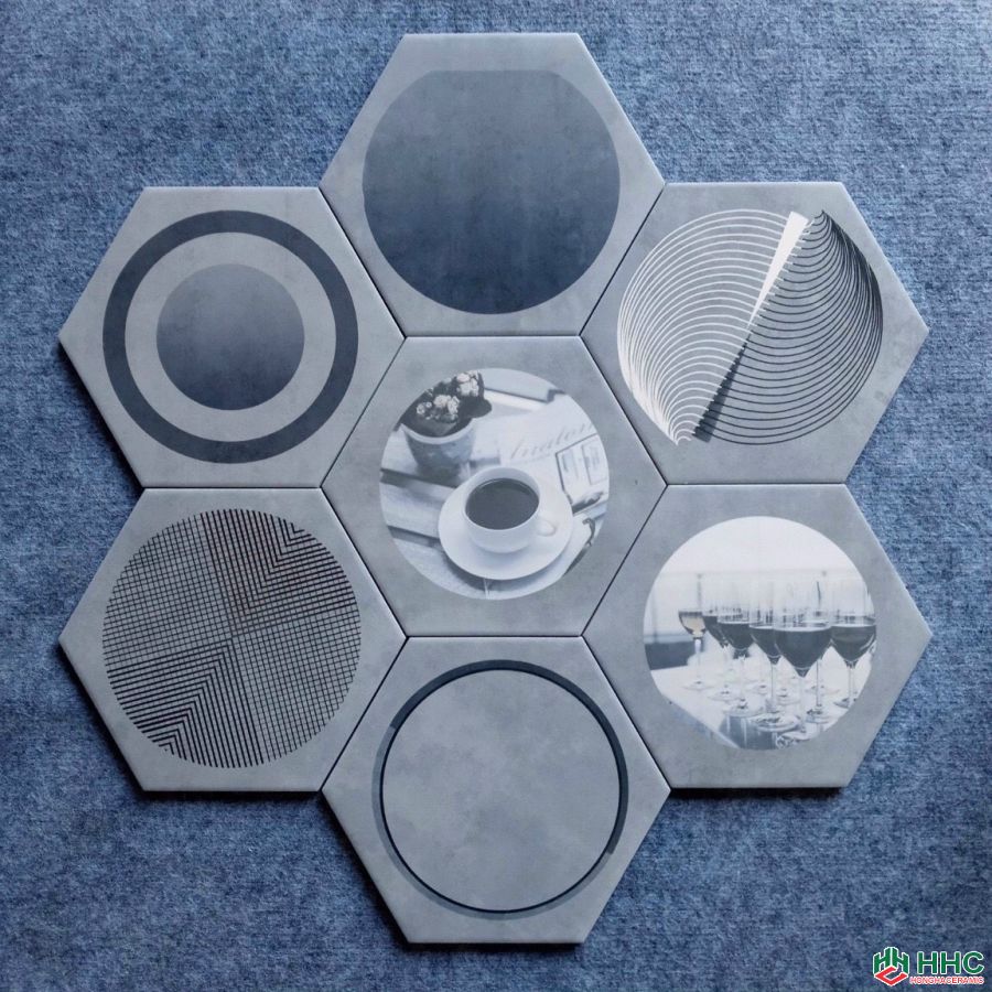 Gạch lục giác 20x23 sang trọng