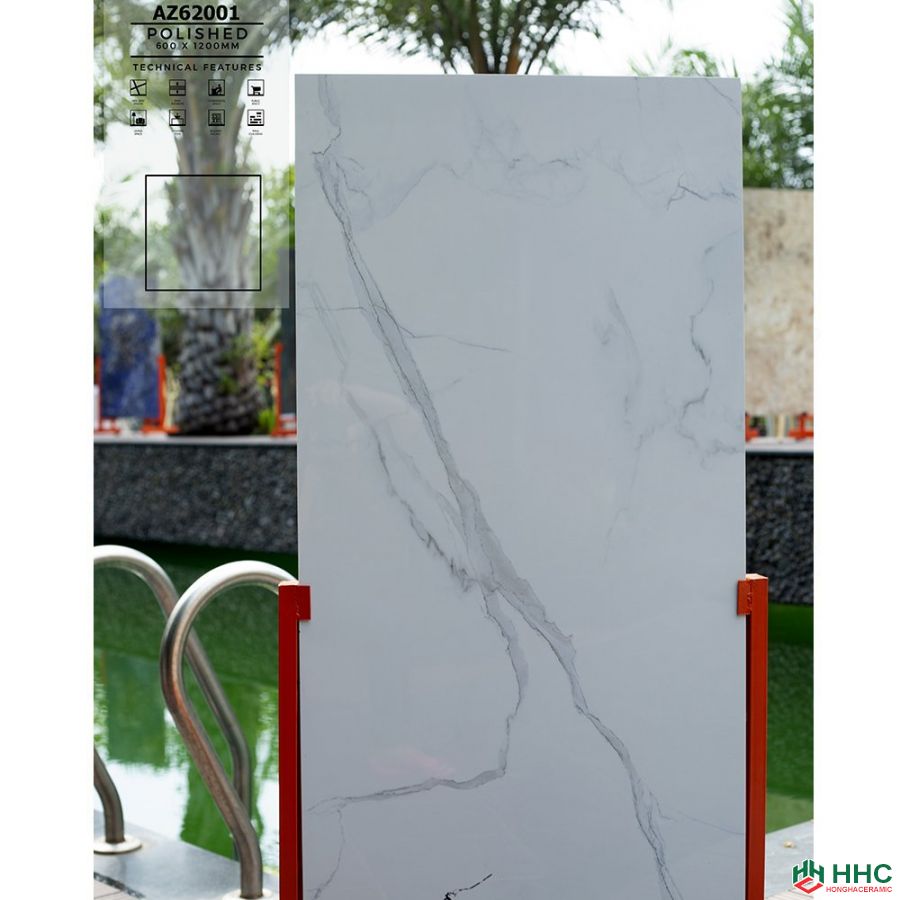 Gạch 60x120 ốp lát phòng khách AZ62001