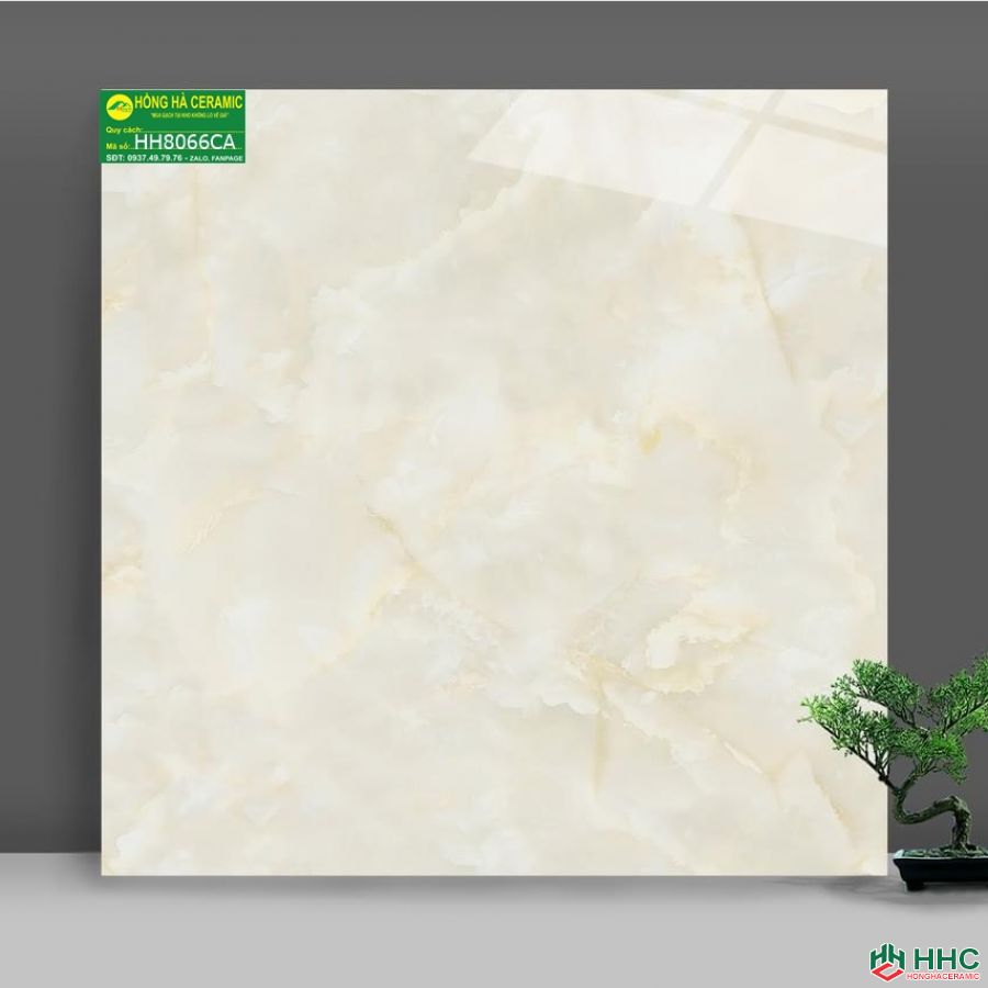 Gạch 80x80 catalan hhca8066 đá bóng kiếng đẹp