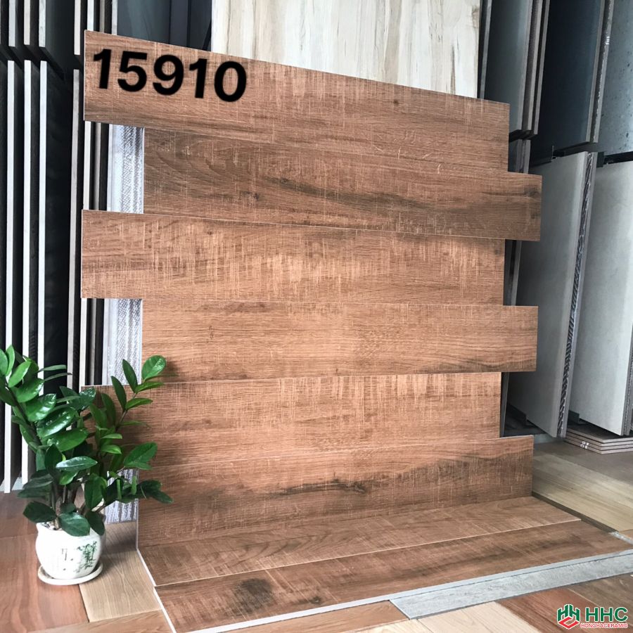 Đá giả gỗ 15x90 lát nền 15910