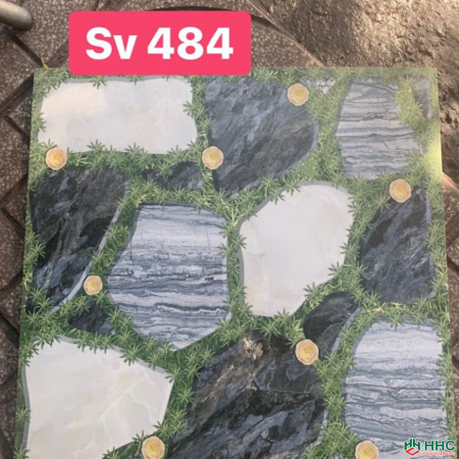 Gạch lát sân 484