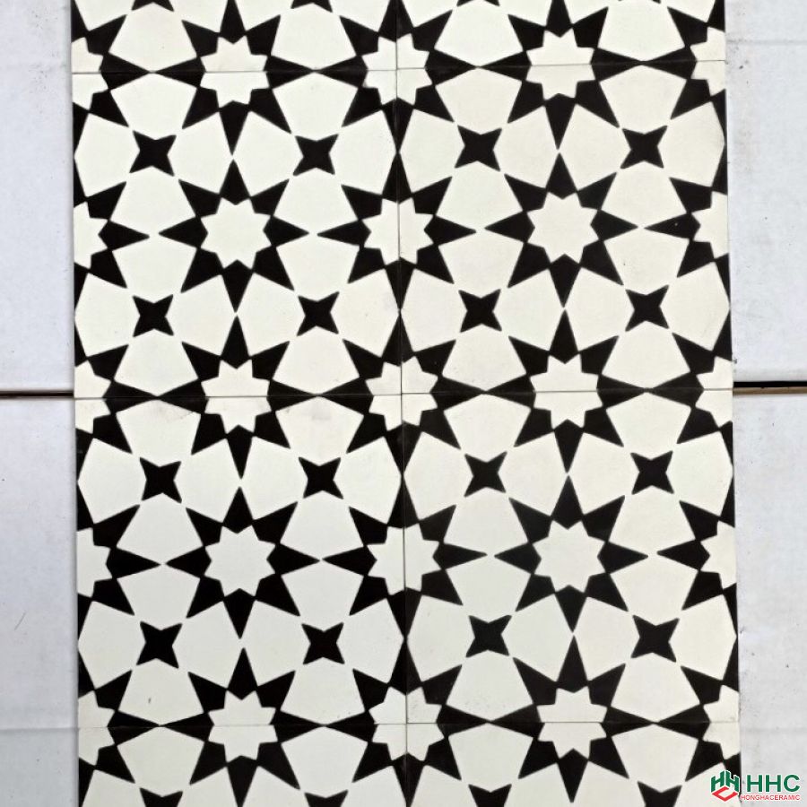 Gạch bông 20x20 xi măng trang trí HH04