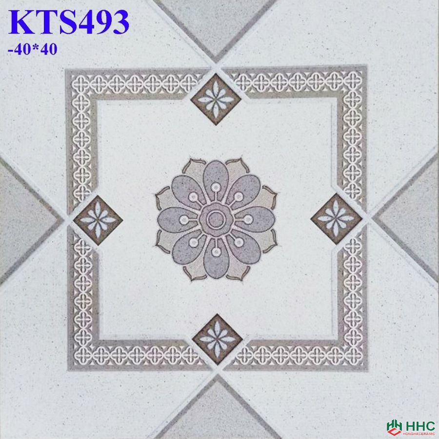 Gạch 40x40 hoa văn KTS493