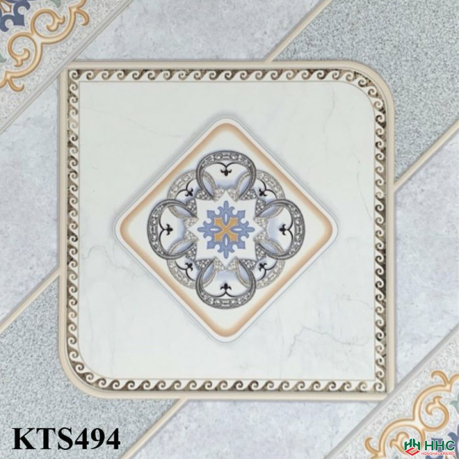 Gạch 40x40 hoa văn KTS494