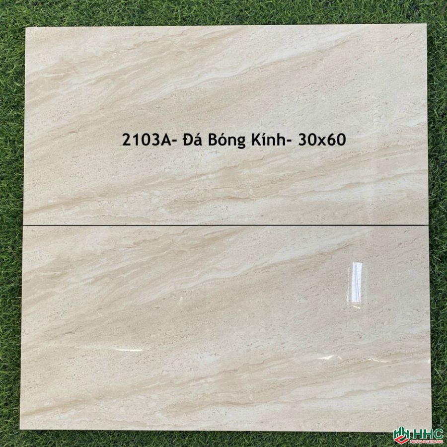 Đá bóng kiếng 30x60 ốp tường khách sạn hhc2103