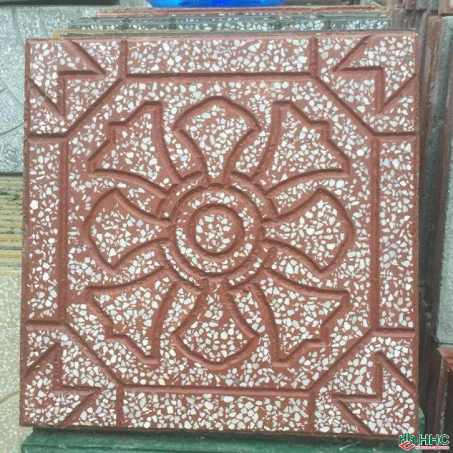 Gạch lát vỉa hè 40x40 tại hóc môn