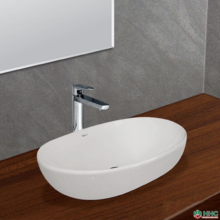 Chậu bàn đá Viglacera V22