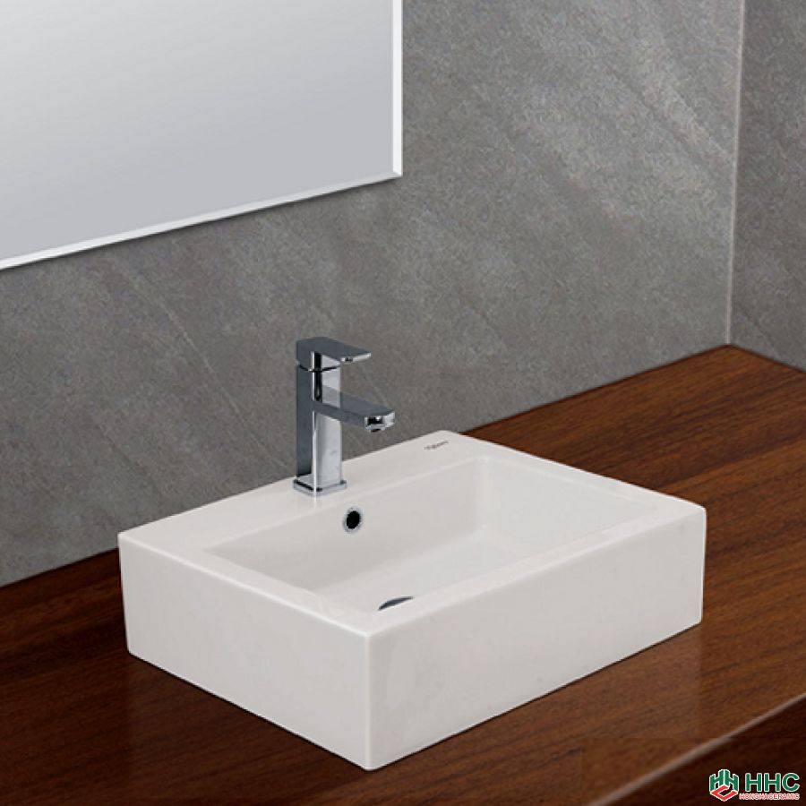 Chậu bàn đá Viglacera V42